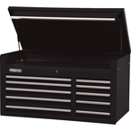 Proto® 450HS 50" Top Chest - 10 Drawer, Black - Eagle Tool & Supply