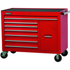 Proto® 450HS 50" Workstation - 7 Drawer & 1 Shelf, Red - Eagle Tool & Supply