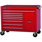 Proto® 450HS 50" Workstation - 8 Drawer & 2 Shelves, Red - Eagle Tool & Supply