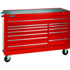 Proto® 450HS 66" Workstation - 12 Drawer, Red - Eagle Tool & Supply