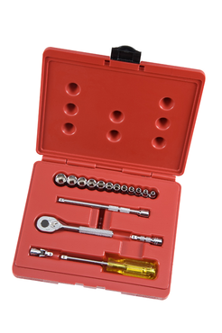 J47204 17PC 1/4DR 6PT SET J47204 - Eagle Tool & Supply