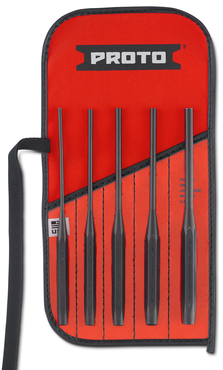 Proto® 5 Piece Long Drive Pin Punch Set - Eagle Tool & Supply