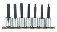 Proto® 3/8" Drive 7 Piece Hex Bit Set - Eagle Tool & Supply