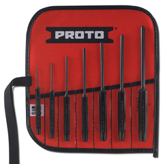 Proto® 7 Piece Roll Pin Punch Set S2 - Eagle Tool & Supply