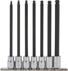 Proto® 3/8" Drive 7 Piece Ball Style Extra Long Hex Bit Set - Eagle Tool & Supply