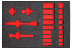 Proto® Foam Tray for Tool Set J52134 with Precision 90 Ratchet- 11x16" - Eagle Tool & Supply