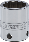 Proto® Tether-Ready 3/8" Drive Socket 3/4" - 12 Point - Eagle Tool & Supply