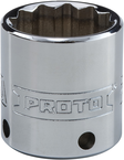 Proto® Tether-Ready 3/8" Drive Socket 25 mm - 12 Point - Eagle Tool & Supply