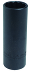 Proto® 1/2" Drive Black Oxide Deep Socket 1-1/4" - 12 Point - Eagle Tool & Supply