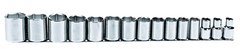 Proto® 1/2" Drive 15 Piece Socket Set - 6 Point - Eagle Tool & Supply