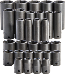 Proto® 1/2" Drive 30 Piece Impact Socket Set - Eagle Tool & Supply