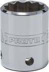Proto® Tether-Ready 1/2" Drive Socket 23 mm - 12 Point - Eagle Tool & Supply