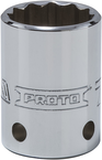 Proto® Tether-Ready 1/2" Drive Socket 7/8" - 12 Point - Eagle Tool & Supply