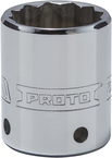 Proto® Tether-Ready 1/2" Drive Socket 28 mm - 12 Point - Eagle Tool & Supply