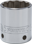 Proto® Tether-Ready 1/2" Drive Socket 1-3/16" - 12 Point - Eagle Tool & Supply