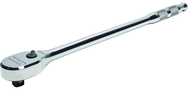 Proto® 1/2" Drive Precision 90 Pear Head Ratchet Long 18"- Full Polish - Eagle Tool & Supply