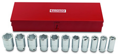 Proto® 3/4" Drive 11 Piece Deep Socket Set- 6 Point - Eagle Tool & Supply