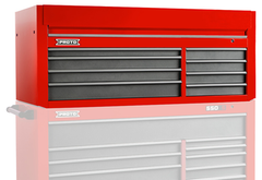 Proto® 550S 66" Top Chest - 8 Drawer, Gloss Red - Eagle Tool & Supply