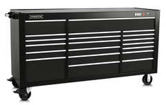 Proto® 550S 78" Workstation - 20 Drawer, Gloss Black - Eagle Tool & Supply