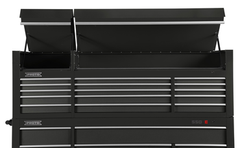 Proto® 550S 88" Top Chest - 15 Drawer, Dual Black - Eagle Tool & Supply