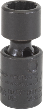 Proto® 1/4" Drive Universal Impact Socket 7/16" - 12 Point - Eagle Tool & Supply