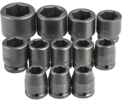 Proto® 3/4" Drive 26 Piece Metric Impact Socket Set - 12 Point - Eagle Tool & Supply