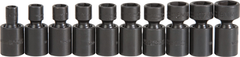 Proto® 3/8" Drive 10 Piece Metric Universal Impact Socket Set - 6 Point - Eagle Tool & Supply