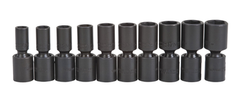 Proto® 3/8" Drive 10 Piece Deep Metric Universal Impact Socket Set - 6 Point - Eagle Tool & Supply