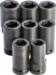 Proto® 1" Drive 8 Piece Deep Metric Impact Socket Set - 6 Point - Eagle Tool & Supply