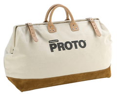 Proto® Extra Heavy Duty Polyester Leather Reinforced Tool Bag - 24" - Eagle Tool & Supply
