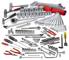 Proto® 92 Piece Heavy Equipment Set With Top Chest J442719-8RD - Eagle Tool & Supply