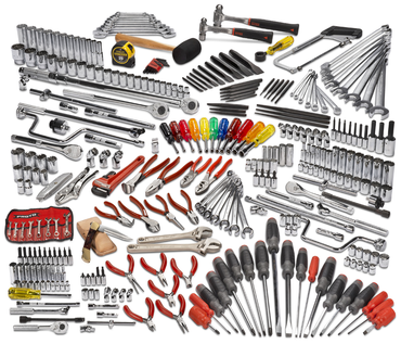 Proto® 334 Piece Master Advanced Maintenance Set With Roller Cabinet J453441-8RD - Eagle Tool & Supply