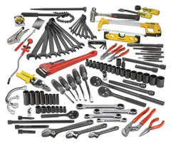 Proto® 107 Piece Railroad Pipe Fitter's Set with Tool Box - Eagle Tool & Supply