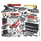 Proto® 172 Piece Railroad Roadway Set With 7 Drawer Roller Cabinet - Eagle Tool & Supply