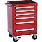 Proto® 460 Series Roller Cabinet - 6 Drawer, Red - Eagle Tool & Supply