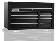 Proto® 550S 50" Top Chest - 8 Drawer, Dual Black - Eagle Tool & Supply