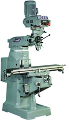 Electronic Variable Speed Vertical Mill UL - R-8 Spindle - 9 x 49'' Table Size - 3HP - 3PH - 440V Motor - Eagle Tool & Supply