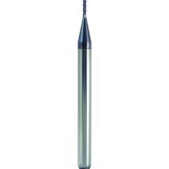 3/8 x 3/8 x 1 x 2-1/2 4FL W/ .060 C/R End Mill-AlTiN - Eagle Tool & Supply