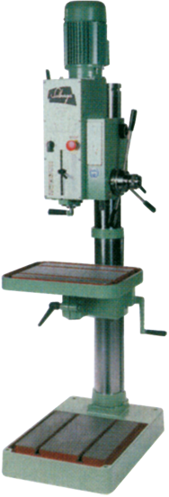 SE20354 SOLBERGA 25" Drill Press; 2.2HP(low) 3HP(high); 440V/3/60 Motor; 4MT Spindle; Manual Feed - Eagle Tool & Supply