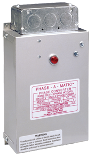 Heavy Duty Static Phase Converter - #PAM-900HD; 4 to 8HP - Eagle Tool & Supply