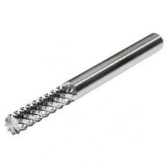 1/4" Dia - 1/4" SH-2-1/2" OAL-Diamond Cut Flute Style D - CBD Router - Eagle Tool & Supply