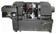 Horizontal Mitre Bandsaw - #PA10/2; 8 x 12'' Capacity; 5HP; 230/460V Motor - Eagle Tool & Supply