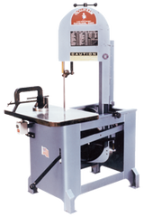 Vertical Bandsaw - #EF1459; 8-3/4 x 14-1/2'' Capacity; 1HP; 1PH; 110V Motor - Eagle Tool & Supply