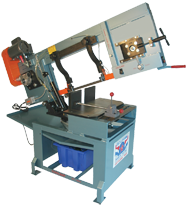 Horizontal Bandsaw-Wet Cutting - #HW1212; 12 x 12'' Capacity; 1HP, 1PH, 110/220V Motor - Eagle Tool & Supply