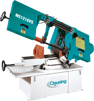 Horizontal Mitre Bandsaw - #MS1218VS; 12'' Capacity; 2HP, 3PH, 230/460V Motor - Eagle Tool & Supply