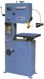 Vertical Bandsaw - #KB361; 8 x 14'' Capacity; 1HP, 1PH, 115V Motor - Eagle Tool & Supply