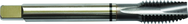 M10x1.25 D5 3 Flute Spiral Pointed Plug Black Ring Tap-TICN - Eagle Tool & Supply