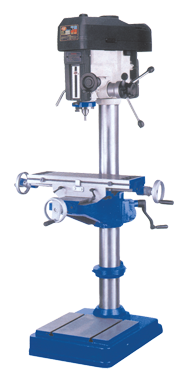 Cross Table Floor Model Drill Press - Model Number RF400HCR8 - 16'' Swing; 1-1/2HP, 3PH, 220/440V Motor - Eagle Tool & Supply