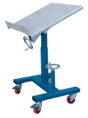 Tilting Work Table - 24 x 24'' 300 lb Capacity; 21-1/2 to 42" Service Range - Eagle Tool & Supply