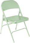 Steel Folding Chair - 19-Gauge 7/8" Tubular Frame 2½" Frame Strengtheners - Eagle Tool & Supply